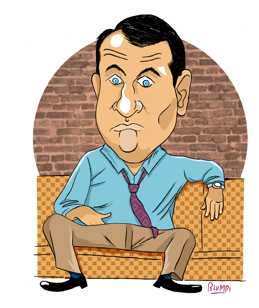 Retrato de Ed O'Neill como Al Bundy, por Jorge Flores, Blumpi