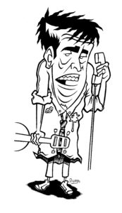 Ilustración de Blumpi para la revista Gorila