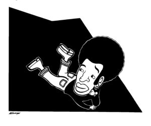 Ilustración de Blumpi para la revista Gorila